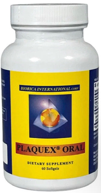 Certificate of Completion for the Plaquex online course for medical professionals, 1 Bottle Plaquex Oral and the Plaquex Book